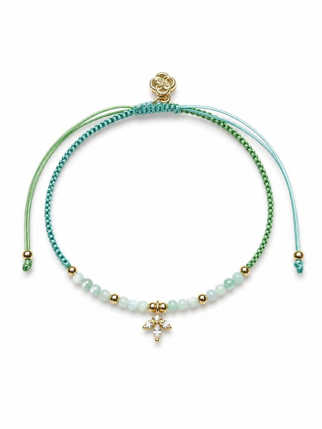 Lucky Leaf Bracelet - Jade
