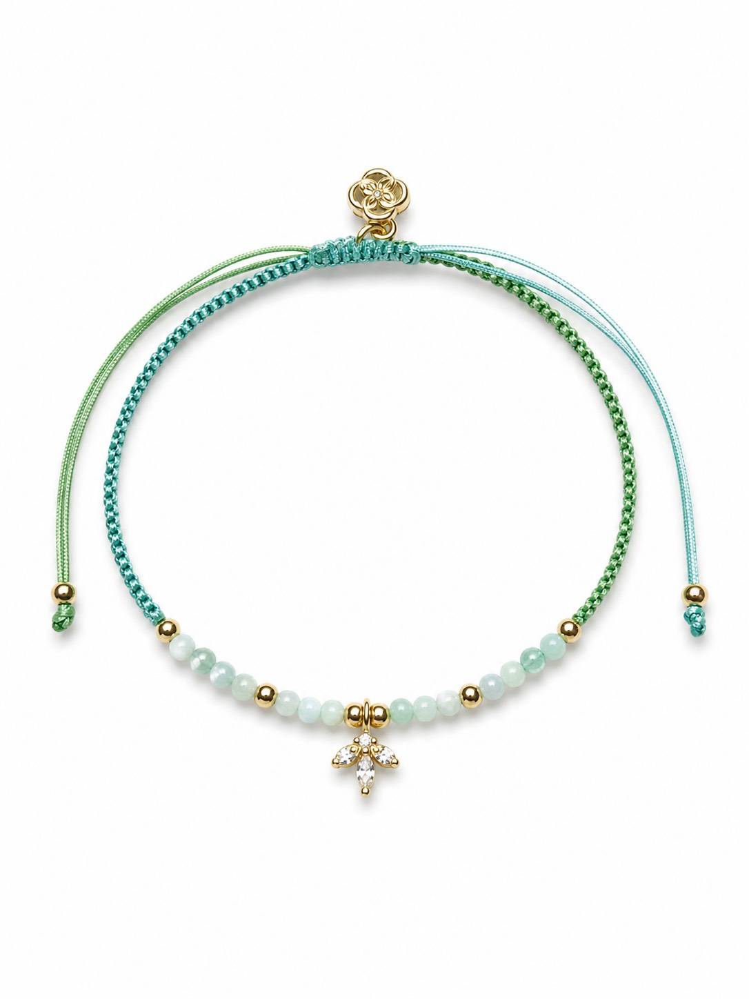 Lucky Leaf Bracelet - Jade