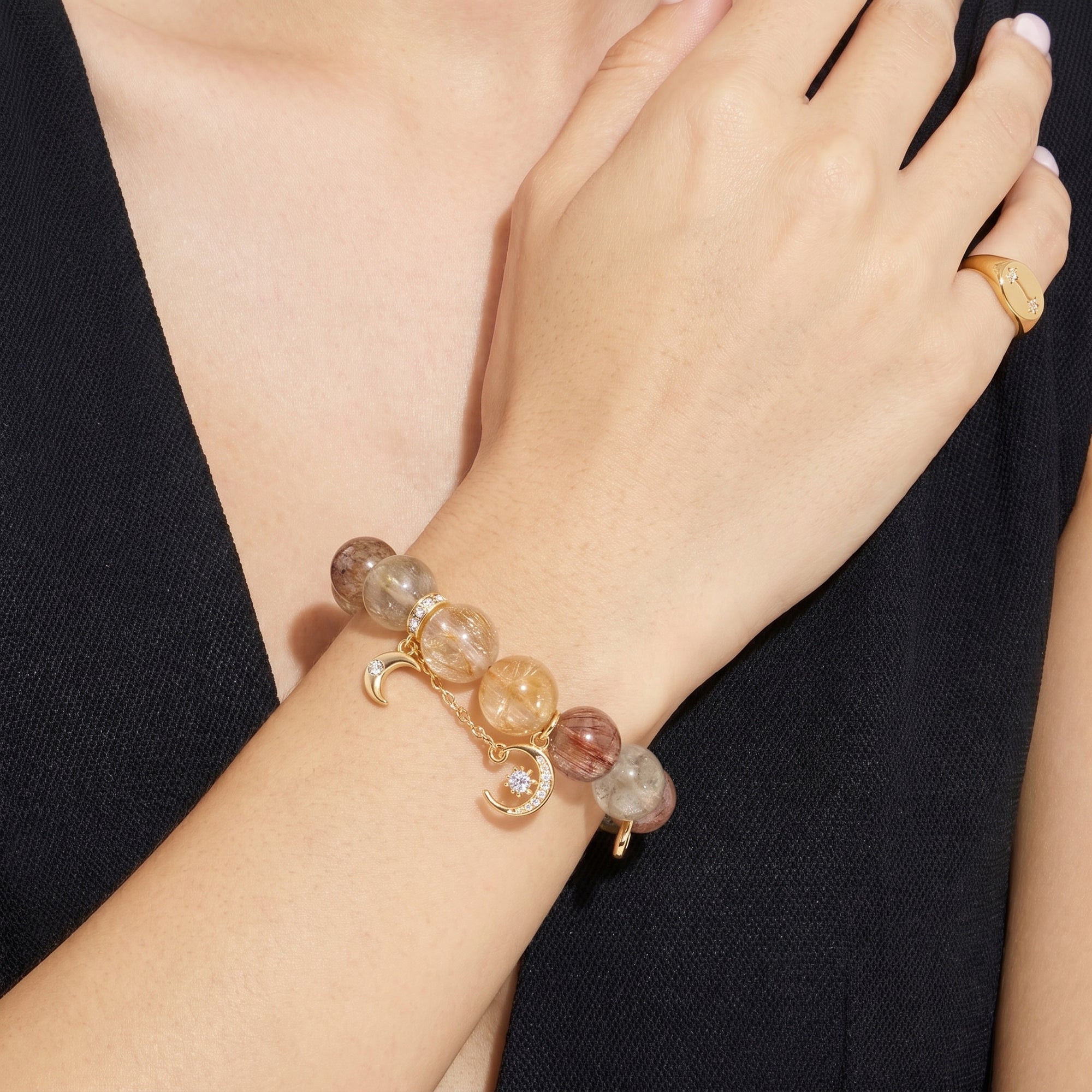 Golden Moonrise Bracelet