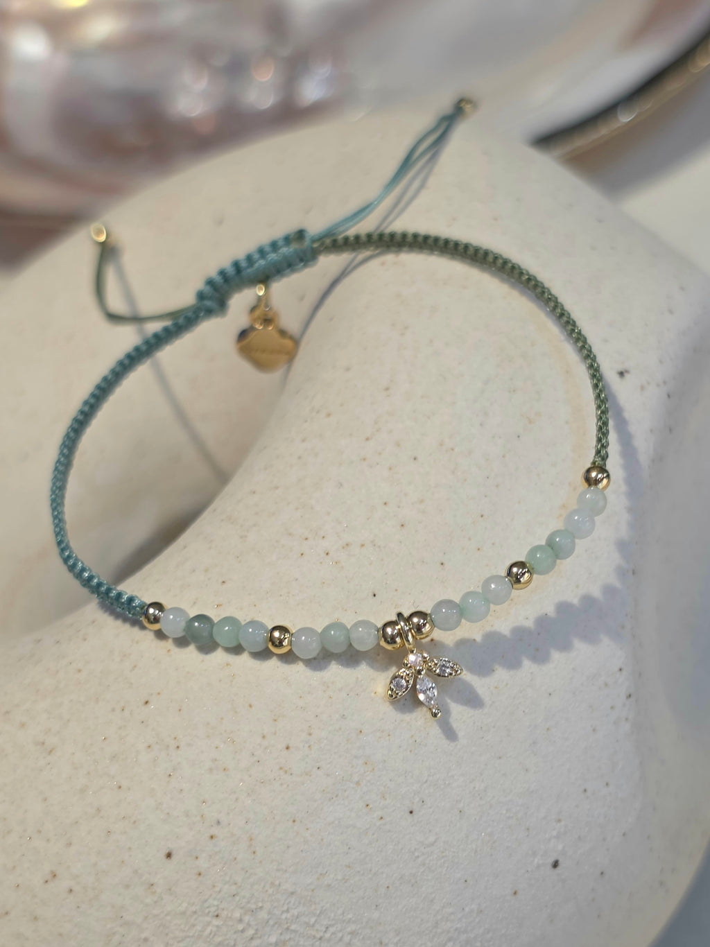 Lucky Leaf Bracelet - Jade