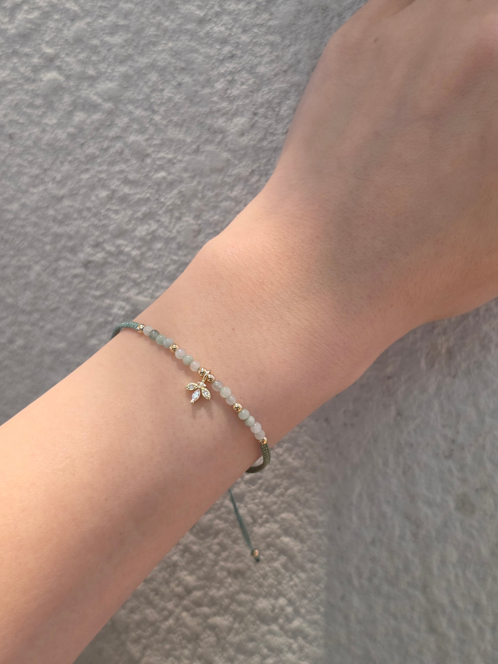 Lucky Leaf Bracelet - Jade