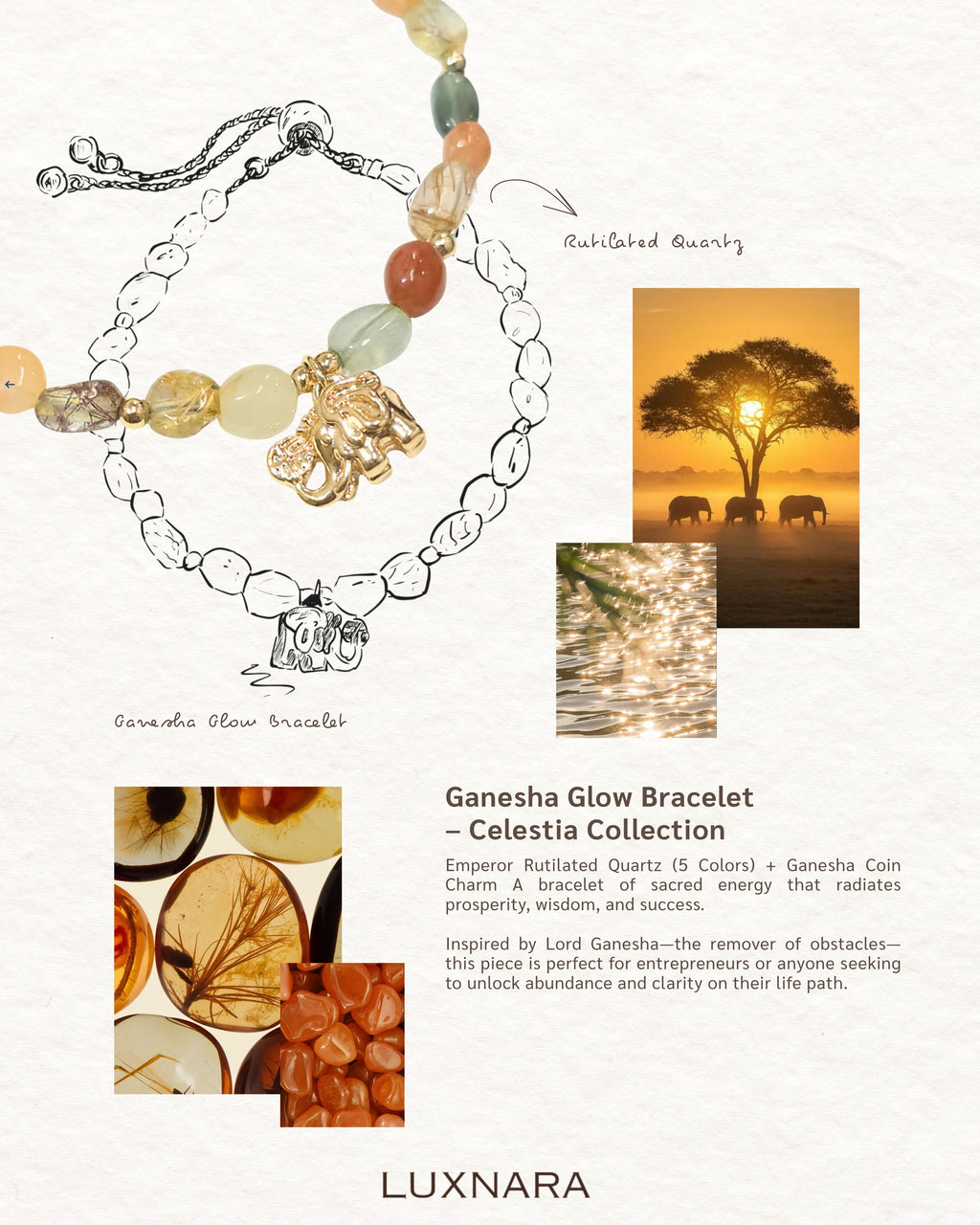 Ganesha Glow Bracelet