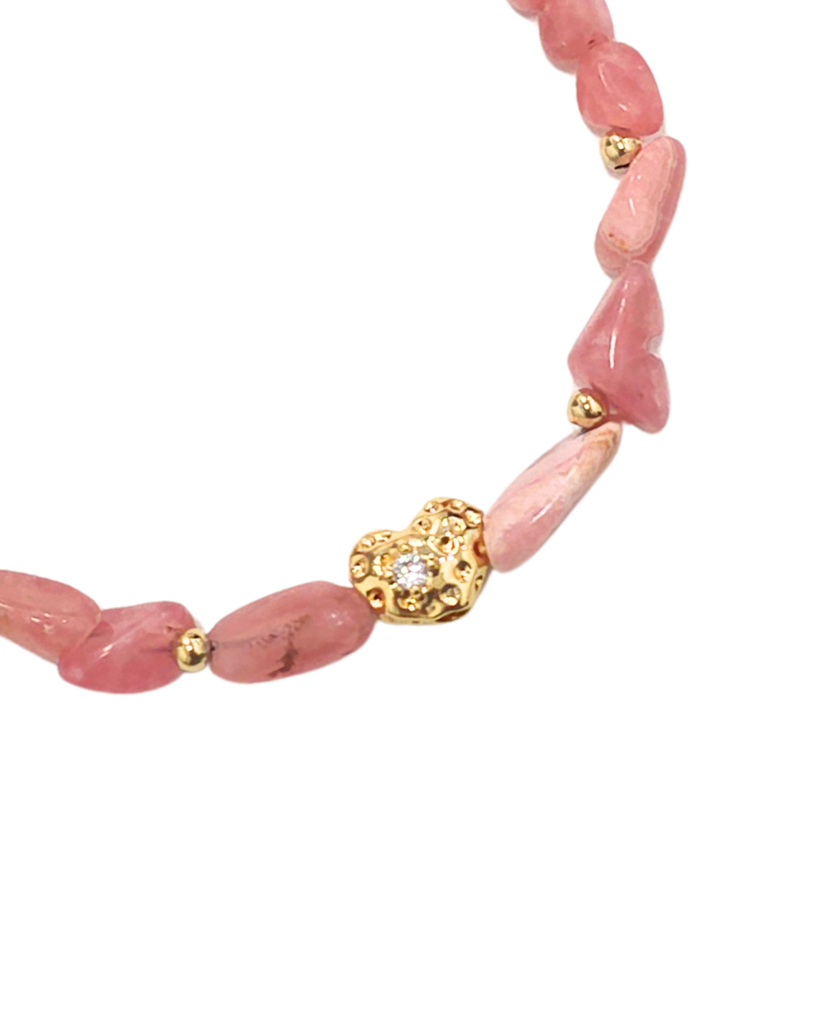 Roselle Heart Bracelet