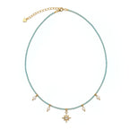Charm Petite Necklace - Amazonite