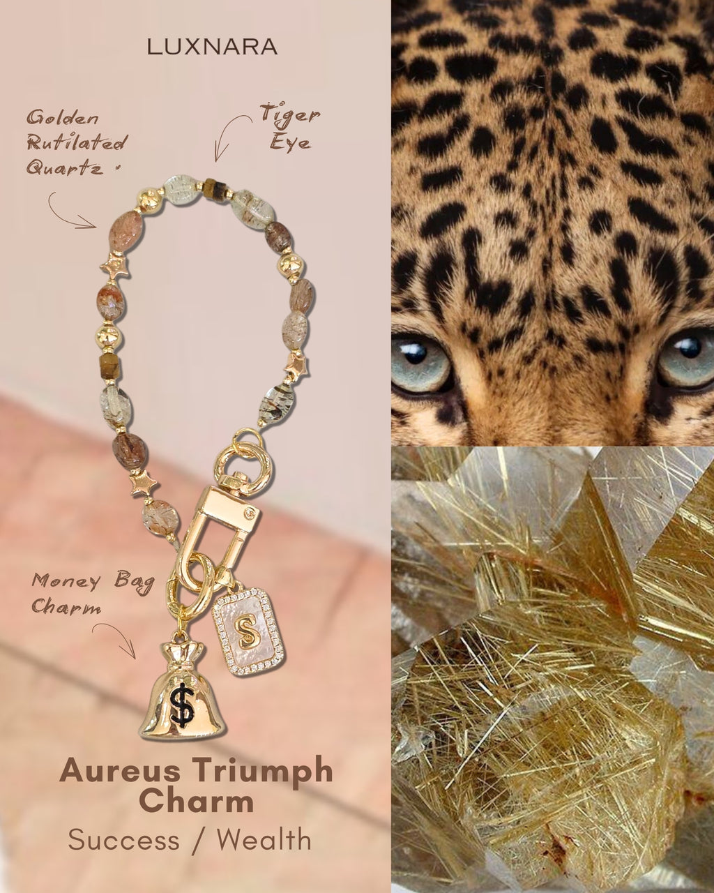 Aureus Triumph Charm - Bag Charm Collection