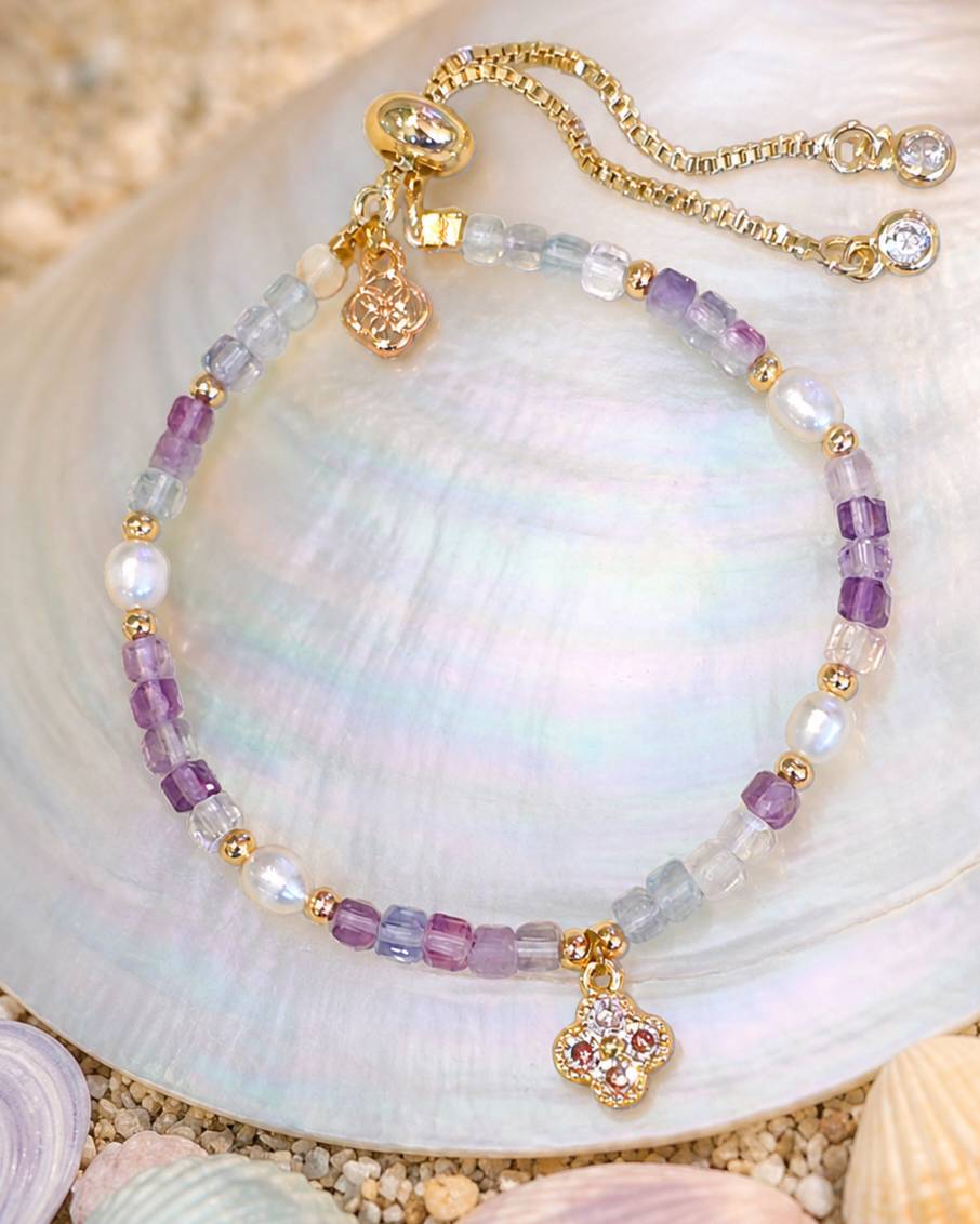 Luméa Collection - Celestine - Fluorite