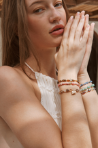 Roselle Heart Bracelet
