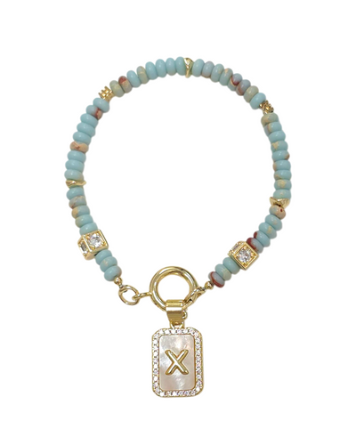 Initial Spell - Emperor Jasper Bracelet