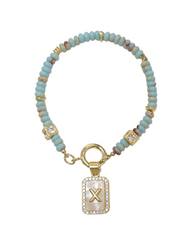 Initial Spell - Emperor Jasper Bracelet