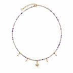 Charm Petite Necklace - Fluorite