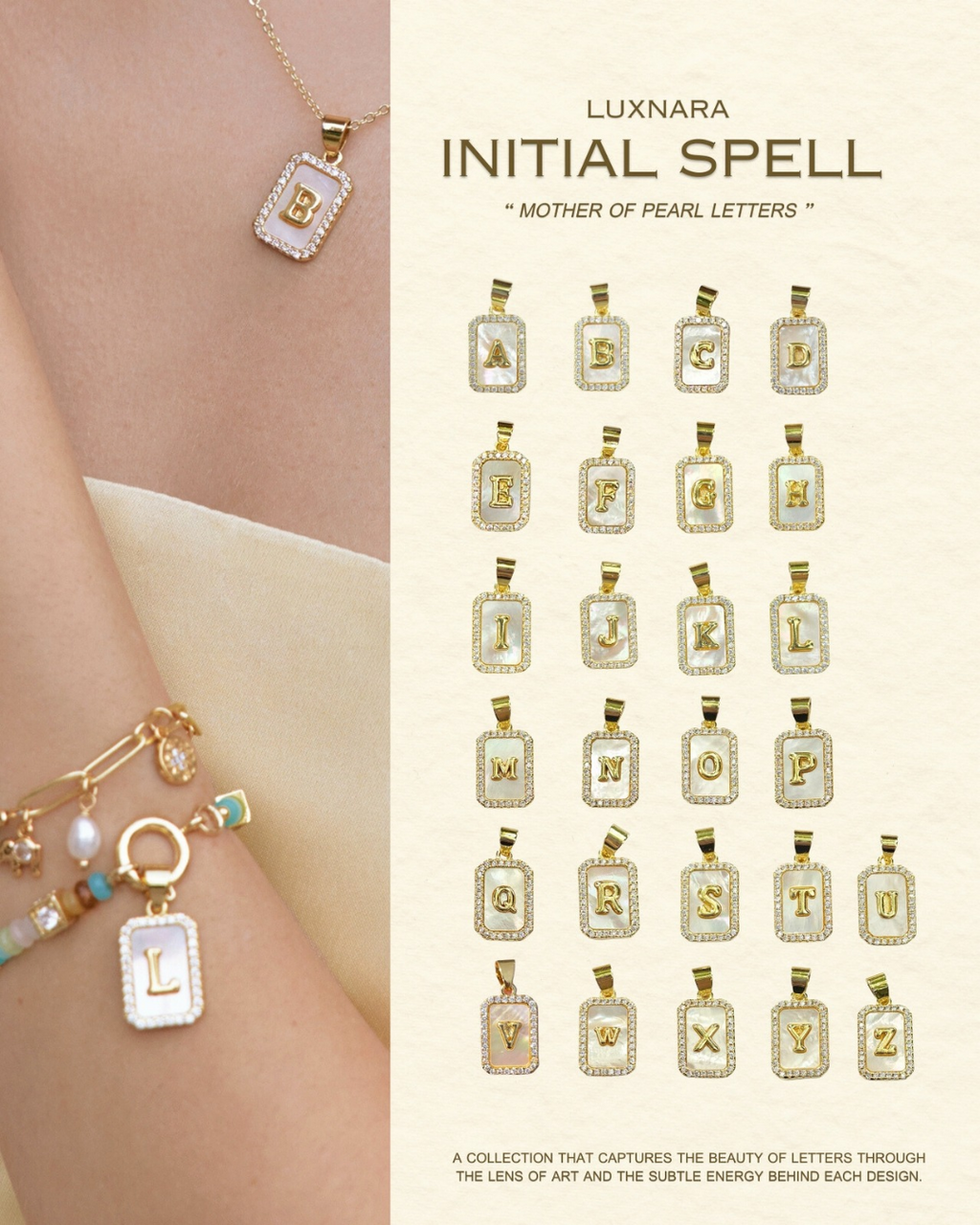 Luna Bloom Charm - Bag Charm Collection