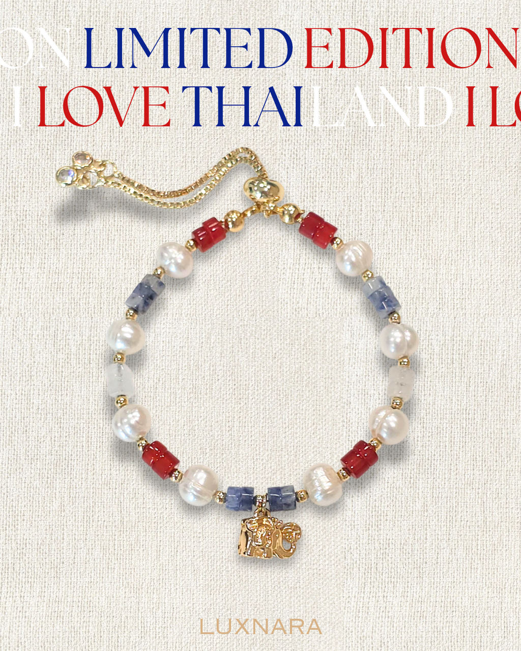 We Love Thailand Bracelet 🇹🇭❤️
