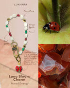 Luna Bloom Charm - Bag Charm Collection