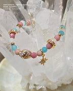 Stardust - Amazonite & Rhodonite & Rose Quartz