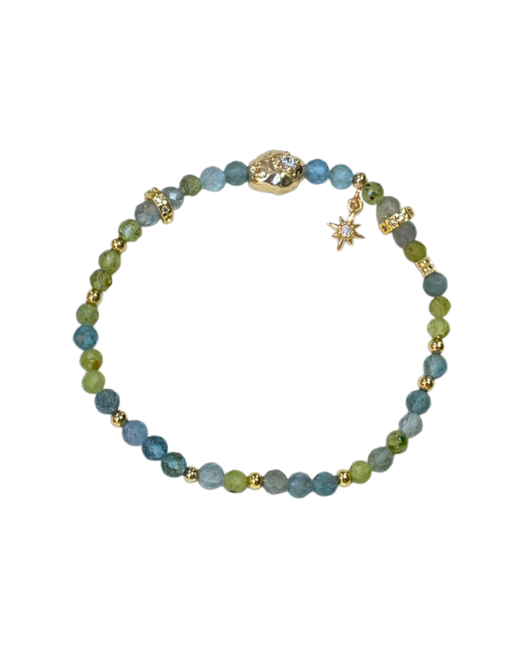 Stardust - Apatite & Peridot