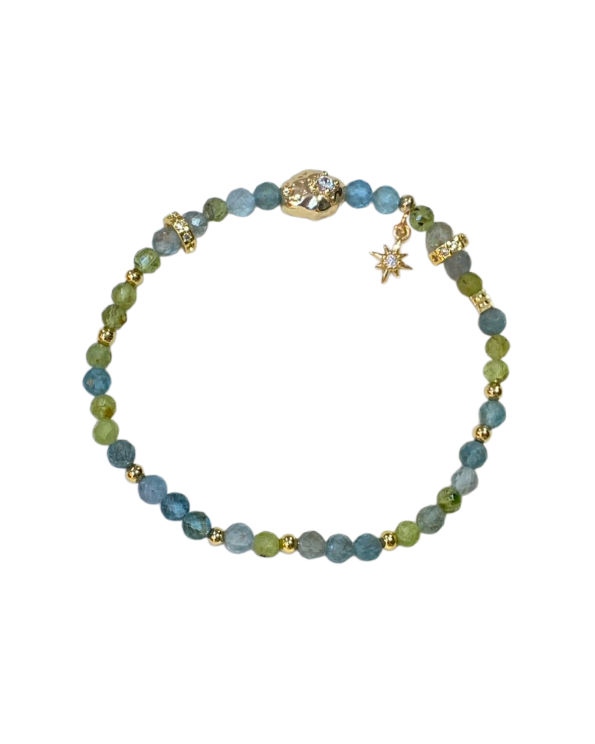 Stardust - Apatite & Peridot