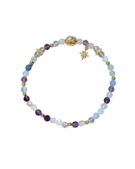 Stardust - Fluorite & Aquamarine