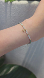 Lucky Leaf Bracelet - Jade